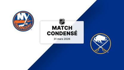 Match condensé : NYI @ BUF 31/03/2026