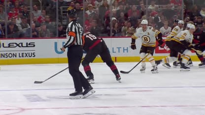 BOS@CAR: Miller scores goal against Jeremy Swayman