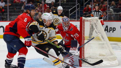 Bruins Close Out Preseason with Loss to Capitals