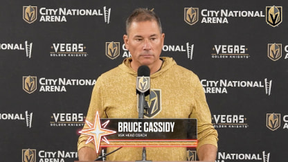 Bruce Cassidy Pregame 10/13 