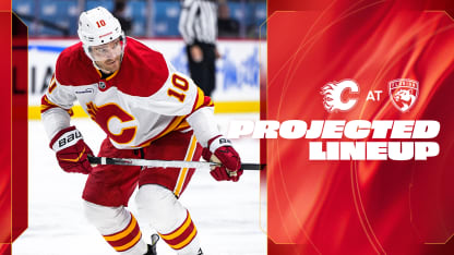 Projected Lineup - Flames @ Panthers - 28.11.25