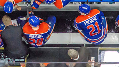 Trent Frederic ist der Nebenmann von Draisaitl und McDavid