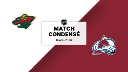 Match condensé : MIN @ COL 08/03/2026