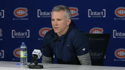 Avant-match c. BOS : St-Louis