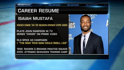 Isaiah Mustafa joins NHL Tonight