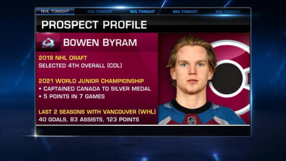 Bowen Byram making NHL debut