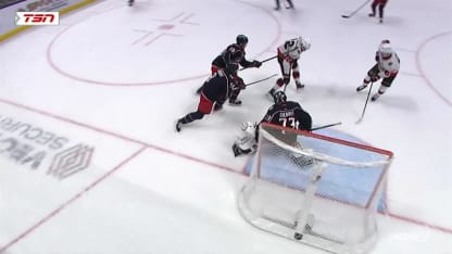 OTT@CBJ: Stutzle marque un but contre Jet Greaves