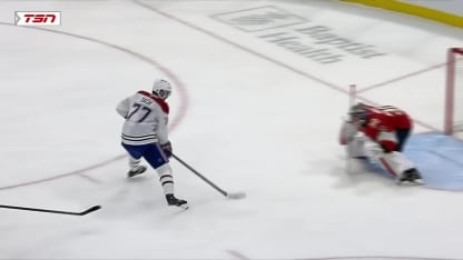 Dach backhands home his second goal of the game