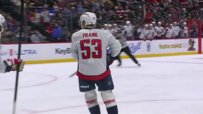 Frank nets slick backhand