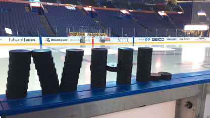 warmup pregame pucks NHL Scottrade Center St. Louis 2018 January 25