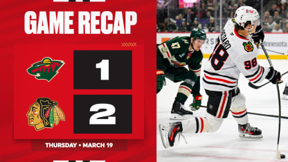 Game Highlights | Blackhawks at Wild
