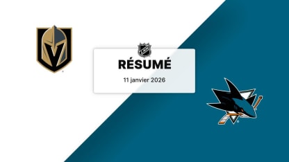 VGK vs SJS | Résumé | 11/01/2026