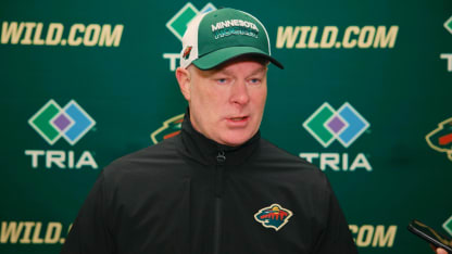 Hynes Pregame vs. Calgary 11/9