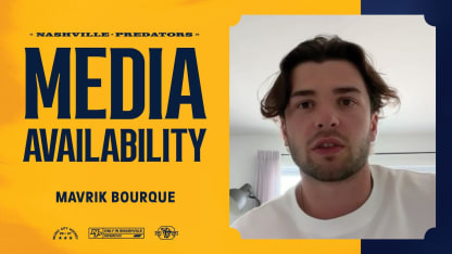 Media Availability: Mavrik Bourque