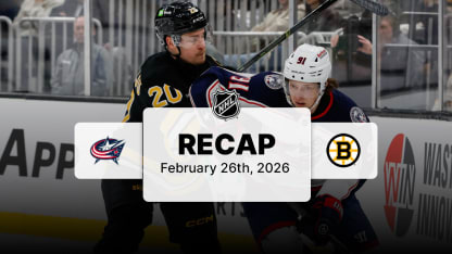 CBJ at BOS | Recap