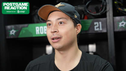 NYR@DAL Postgame: Jason Robertson