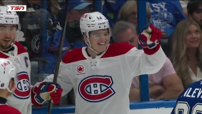 MTL@TBL: Caufield scores goal against Andrei Vasilevskiy