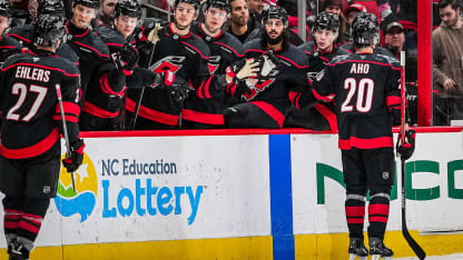 MTL@CAR: Aho scores goal against Jakub Dobeš