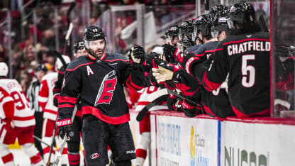 Martinook scores 100th goal on an empty net