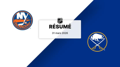 NYI vs BUF | Résumé | 31/03/2026