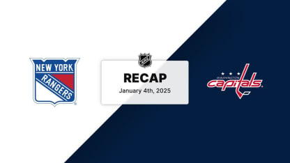 NYR at WSH | Recap