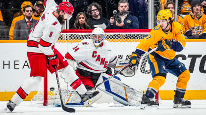 Recap: Canes' Late Spark Not Enough In Nashville