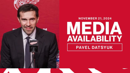 Pavel Datsyuk Media Availability