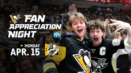 Penguins Players to Give 'Shirts Off Our Backs' At Fan Appreciation Night presented by PPG on April 15
