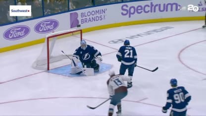 COL@TBL: Ivan scores goal against Andrei Vasilevskiy