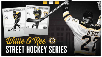 Bruins Announce Willie O'Ree Street Hockey Clinics
