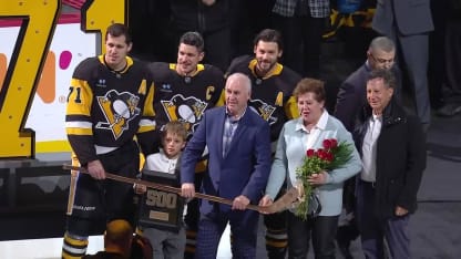 Malkin honoré pour ses 500 buts