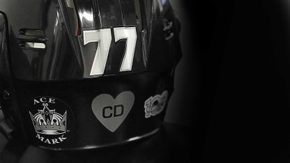 Christiana Duarte Memorial Sticker LA Kings Opening Night