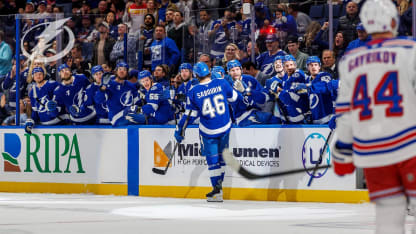 Sabourin snipes home his first goal of the season