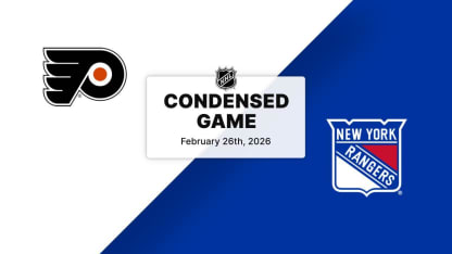 PHI at NYR | Condensed Game