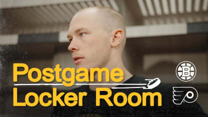 Locker Room Raw: Swayman, Eyssimont, McAvoy, and Geekie
