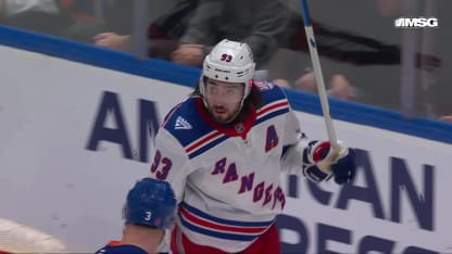 NYR@NYI: Zibanejad scores PPG against David Rittich