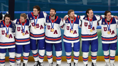 PHOTOS | Tage Thompson at The Winter Olympics