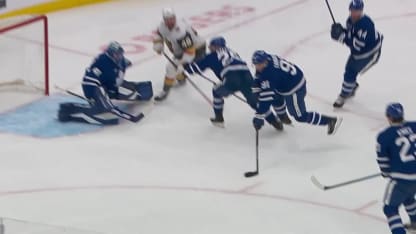 VGK@TOR: Dorofeyev scores goal against Anthony Stolarz