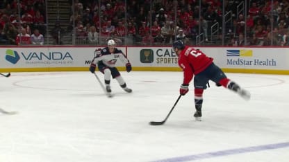 CBJ@WSH: Chychrun scores PPG against Elvis Merzlikins