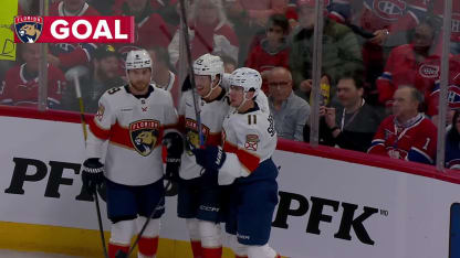 FLA at MTL: Verhaeghe puts in rebound
