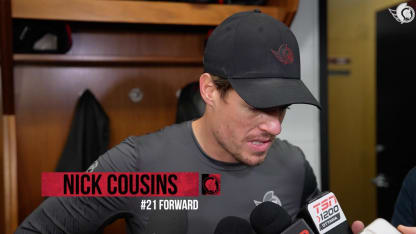 Nick Cousins Pregame Media vs PHI