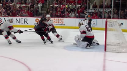 OTT@CAR: Jarvis scores goal against James Reimer