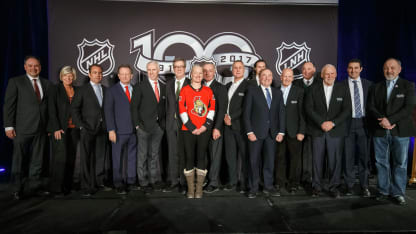 NHL100 classic group shot
