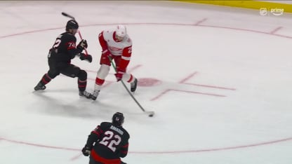 DET@OTT: van Riemsdyk scores goal against Leevi Merilainen