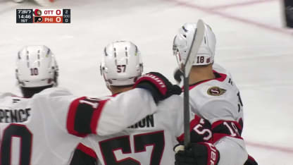 Stützle strikes first