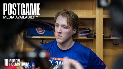 NYI 4 at CBJ 3 (OT): Simon Holmstrom