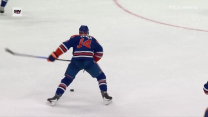 Zach Hyman with a But vs. les Blues de St. Louis