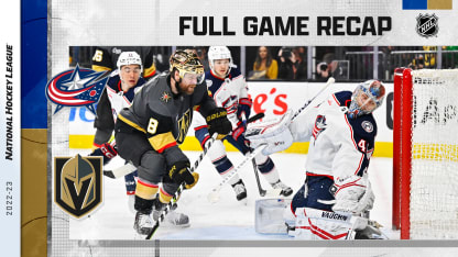 Recap: VGK 7, CBJ 2