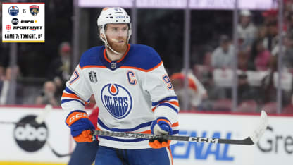 Connor McDavid bringing junior league mentor to Stanley Cup Final Game 7
