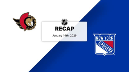 OTT at NYR | Recap